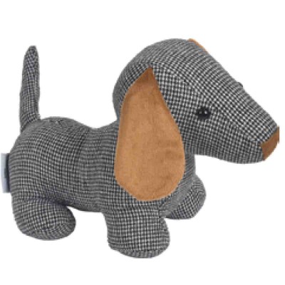 Door Stopper Dog Brown 9in Height 33x13x22cm