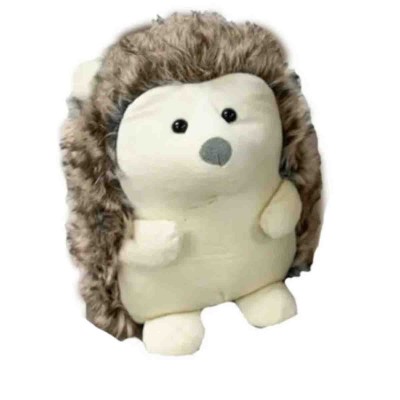 Door Stopper Hedgehog Grey 9in 19x17x23cm