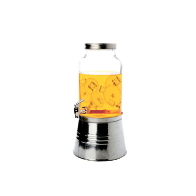 Glass drinks dispenser