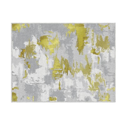 Dayana - Antique Moss Off White Light Grey