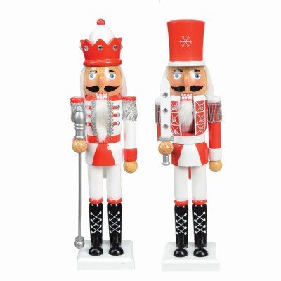 3 Asst 15 "Soldat Casse-Noisette en Bois