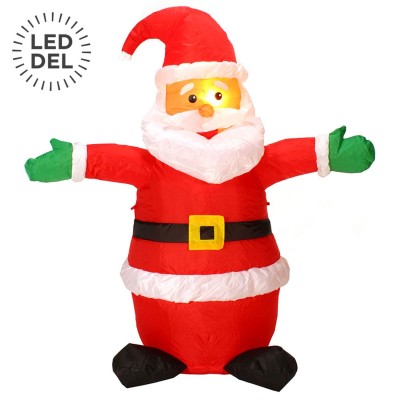 Père Noël Debout Gonflable de 47 ", Led