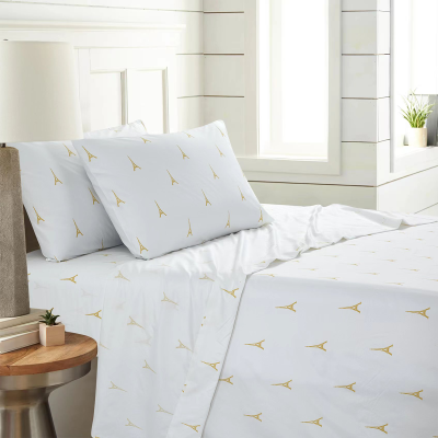 Ensemble de draps microfibre EIFFEL TOWER