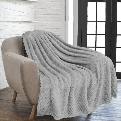 Throw Elena Textured Fleece