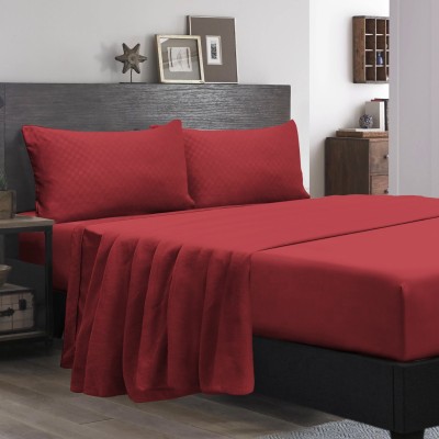 Comfort Sheet Set Asst Bordure Dobby