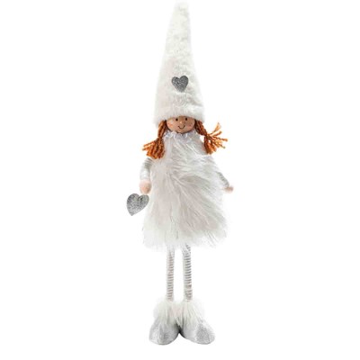 Fille debout en tissu 50cm