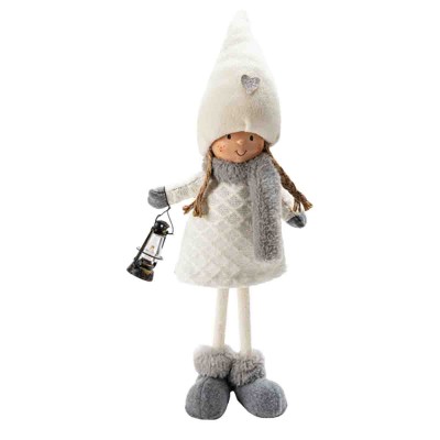 Fille debout en tissu 48cm