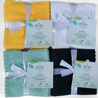 Face Cloth 3 pack