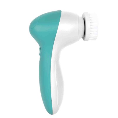 Pure Natural - Brosse à visage version batterie blanc/vert