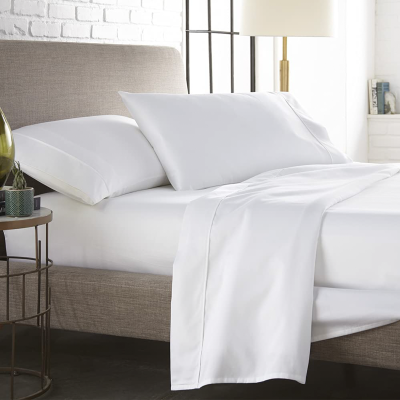 Drap plat en coton