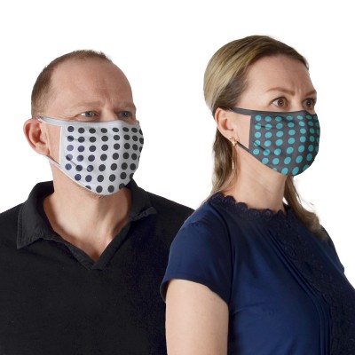 3pk Mask Printed Washable Protective