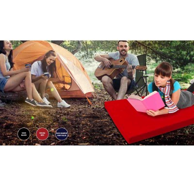 Foam Bed Foldable Single Solid 
