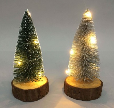 Arbre de Noël avec guirlande lumineuse 20cm