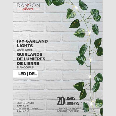  Ivy  Garland Lights