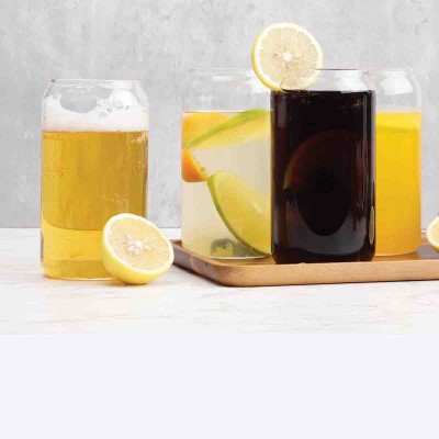 A La Cuisine - Set de 4 verres à canette 550ml