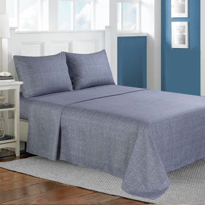 Gibson - Microfiber Blue Sheet Set