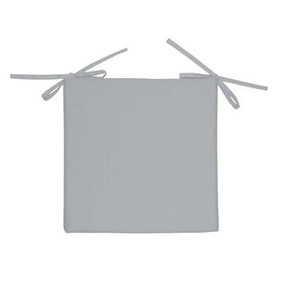 Ensemble de 2 coussins de chaise d'extérieur | 17x17" gris
