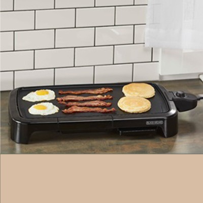 Black & Decker Electric Griddle 20x11 Inch