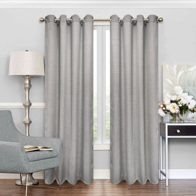 Maxim - Panel Grommet 1pc Heavy weight Faux Linen