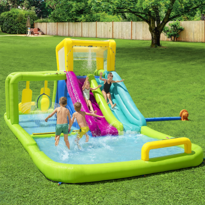 Bestway | Parc aquatique avec méga parcours | 23' 4" x 10' 2"