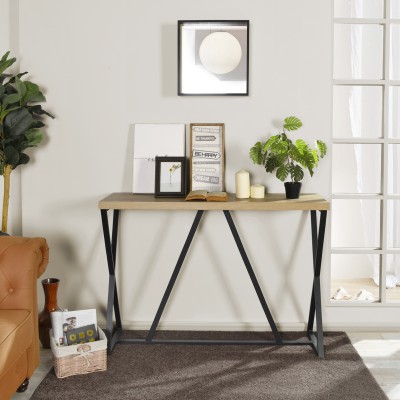 Atelier du Nord | Hess - Table console moderne couleur chêne
