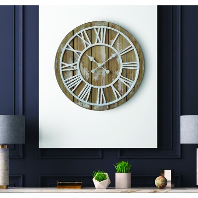 Clock Wood Vintage 