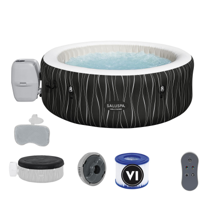 SPA GONFLABLE HOLLYWOOD LUXE ''AIRJET™'' avec lumières DEL , pour 4 à 6 personnes