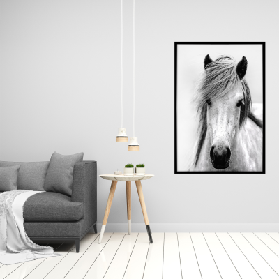 Canvas Framed 75x115 Horse