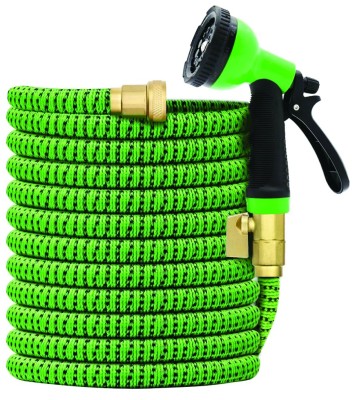 Tuyau d'arrosage extensible de 75 pieds avec pistolet d'arrosage 10 fonctions