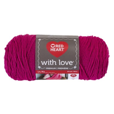 Red Heart With Love 198g Hot Pink