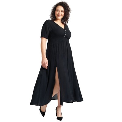 Black Maxi Dress | Plus Size