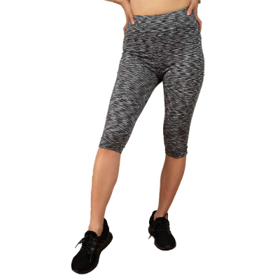 Capris Grey Space Dye