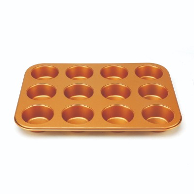 MASSIMO - Copper muffin pan 12 cup