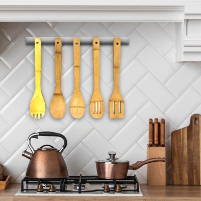 Grand Gourmet | Ensemble de 5 ustensiles en bambou 30 cm