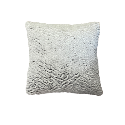 Kirsten - Cushion 20x20 Grey PV Fleece/Sherpa