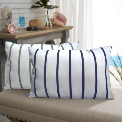 Tropicale - Coussin lombaire d'extérieur | 13x19" assorti