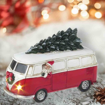 Lauren Taylo - Xmas Santa Driving Van