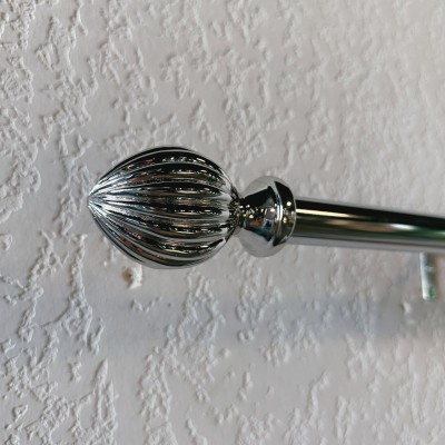 Lauren Taylor- Cromo  Ensemble de poteaux 22/25mm Chrome