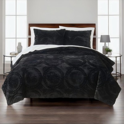 Lauren Taylor- PV Fur 3 PCS Comforter Set
