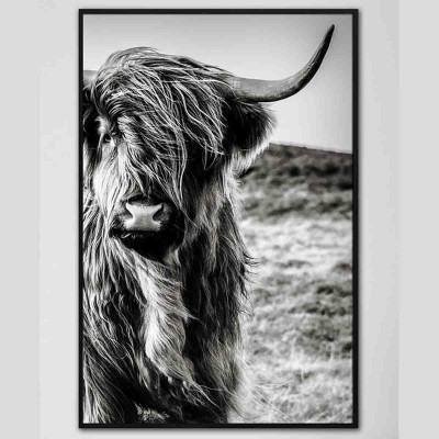 Lauren Taylor- animal  toile  Impression champ de vaches
