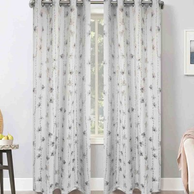 2pk Panel 52x84 Liam Yellow Faux Linen