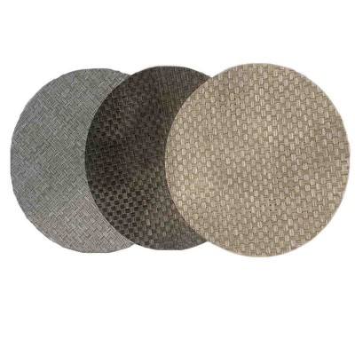 Lauren Taylor - 4 PK Textilene Round Placemats