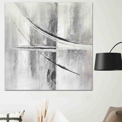 Lauren Taylor - Abstrait Noir Gris