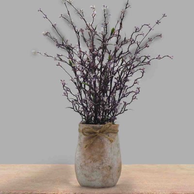 Lauren Taylor - Artificial Lavender Bouquet in a Terra Cotta Pot