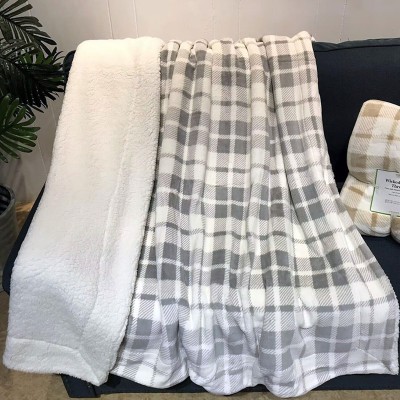 Lauren Taylor - Ll Bean Supersoft Velour Plaid Reversible