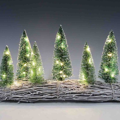 Lauren Taylor - Sapin de Noël 6PC sur base de bûches