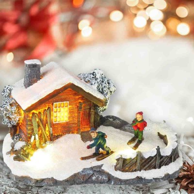 Lauren Taylor - Maison de Noël et Ski Kids Led