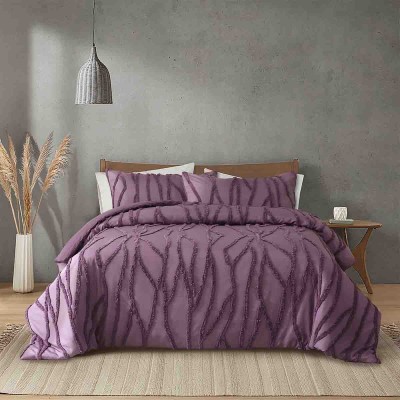 Lauren Taylor - Ensemble de housses de couette 3 pièces NAYA Jacquard