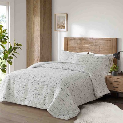 Lauren Taylor - Ensemble de housses de couette 3 pièces en jacquard PINA