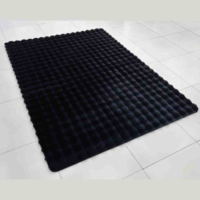 Lauren Taylor Home - Tapis gaufré en fourrure de lapin 8'x10'